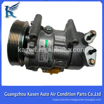 12v r134a sanden sd6v12 compressor for PEUGEOT 206/307 OE#SD1439 SD1438 SD1430 6453FR 6453LF 9646273880